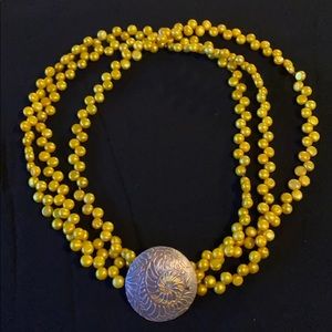 Freshwater pearl necklace